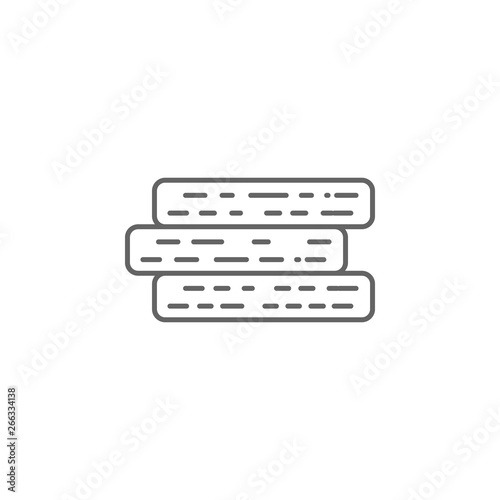Camphene icon. Element of marijuana icon. Thin line icon for website design and development, app development. Premium icon