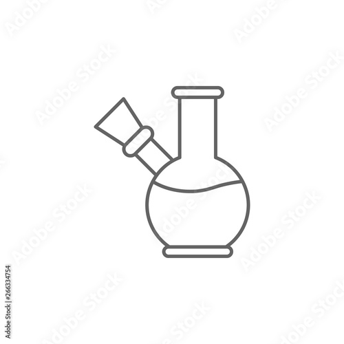 Bong, marijuana icon. Element of marijuana icon. Thin line icon for website design and development, app development. Premium icon