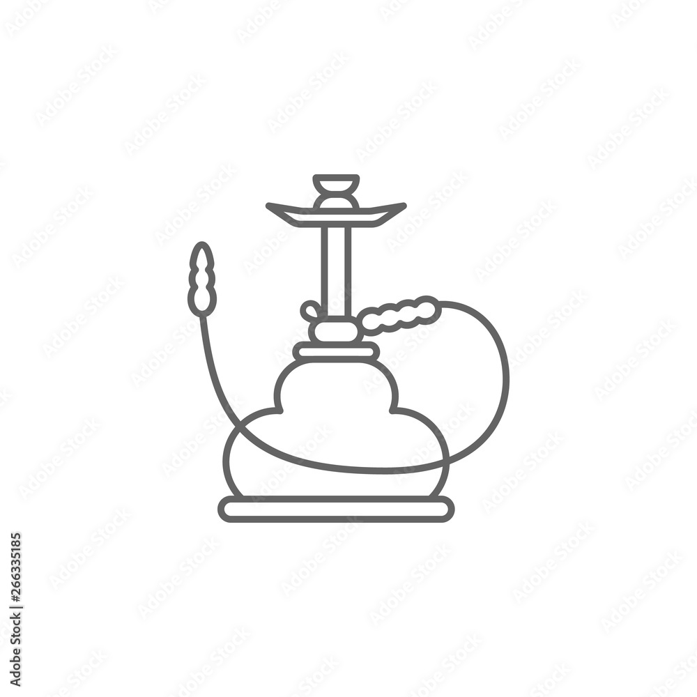 Hookah, marijuana icon. Element of marijuana icon. Thin line icon for website design and development, app development. Premium icon Hookah, marijuana icon. Element of marijuana icon. Thin line icon for website design and development, app development. Premium icon