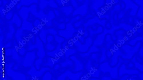 Growing and splitting organic dark blue liquid bubbles like cells, bacterias, nuclear waste, toxic waste, contamination, science, medical and health 4k horizontal looped video