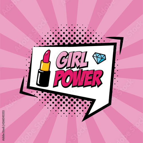 girl power pop art