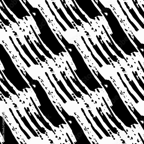 Black-white abstract pattern qualitative illustration for your design