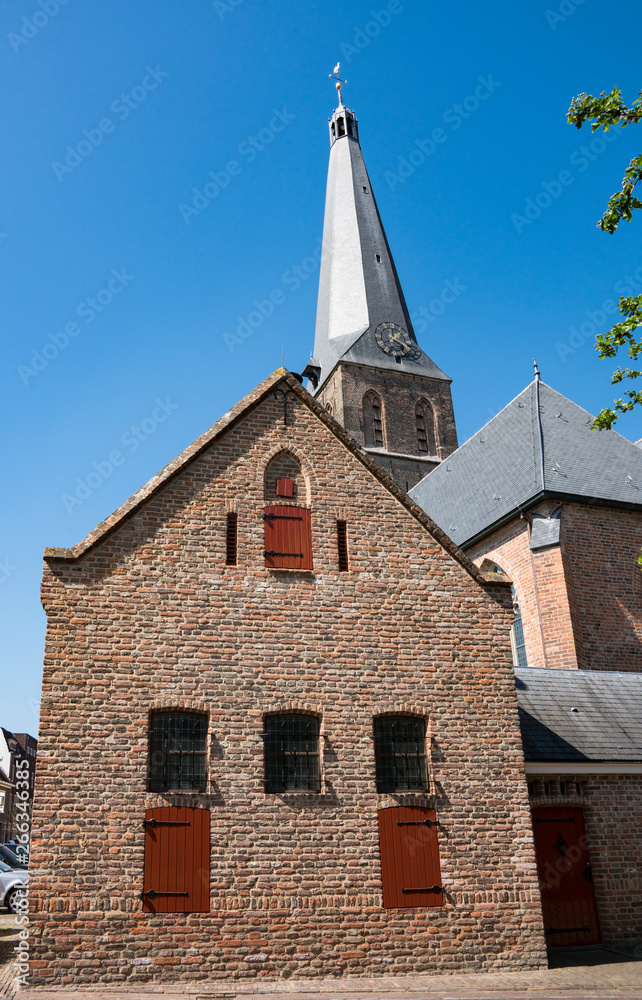 Fototapeta premium Church Nieuwstadskerk, Sint Johannes de Doperkerk, Zutphen, The Netherlands