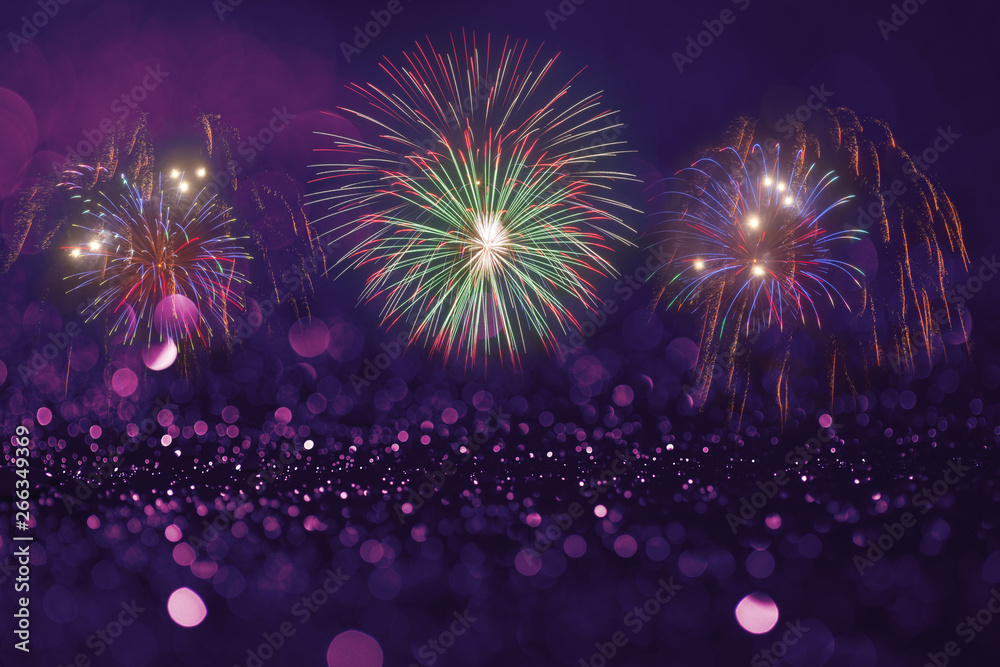 Obraz premium colorful fireworks