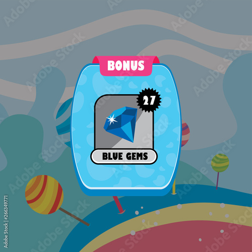 game ui menu application mobile app