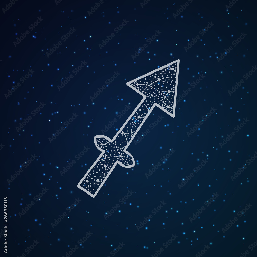 Sagittarian zodiac sign. Sagittarian zodiac sign.
