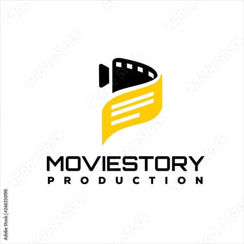 movie story production exclusive logo design inspiration	