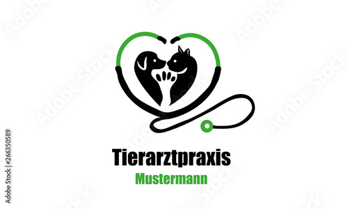 Tierarztpraxis Logo,Tierarztpraxis