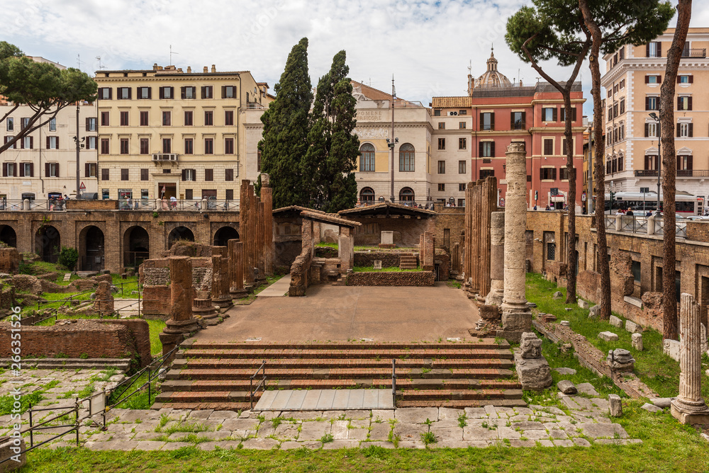 Roman Forum, Largo Argentina square, Cesare, Dead, Rome, Lazio, Italy, Europe