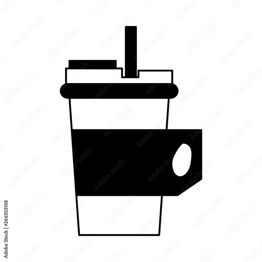 coffee cafe concept cartoon