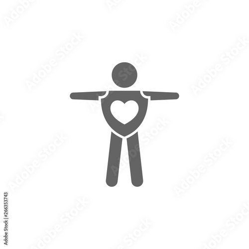 Insurance, death, insured, person, life icon. Element of insurance icon. Premium quality graphic design icon. Signs and symbols collection icon for websites, web design