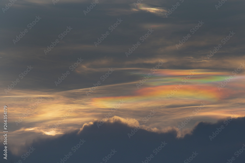 Fototapeta premium Sunset view background.