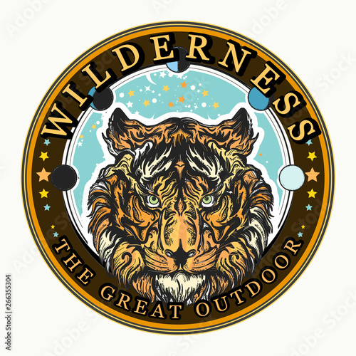Photography Tiger head