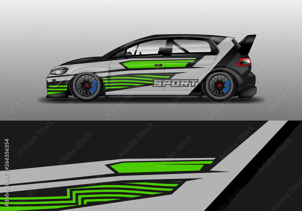 Car wrap design abstract strip and background for Car wrap and vinyl sticker Car wrap design abstract strip and background for Car wrap and vinyl sticker