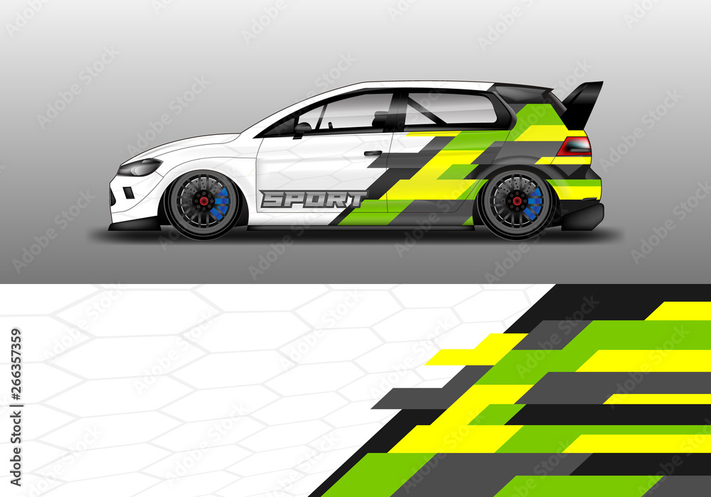 Car wrap design abstract strip and background for Car wrap and vinyl sticker Car wrap design abstract strip and background for Car wrap and vinyl sticker