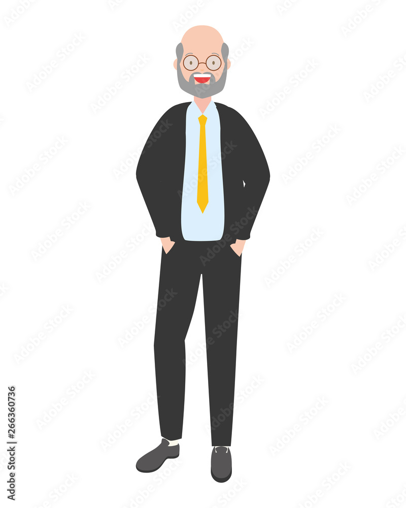 businessman character avatar