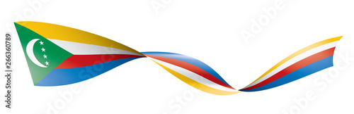 Free Download Comoros flag, vector illustration on a white background - GFXLoad