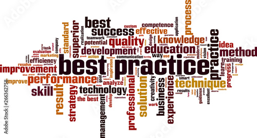 Best practice word cloud