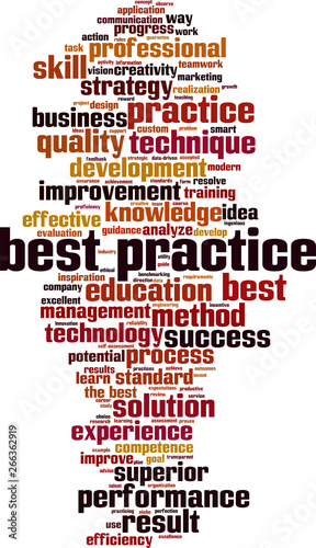 Best practice word cloud