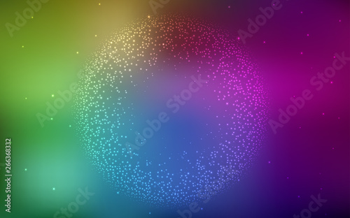 Dark Multicolor vector text...