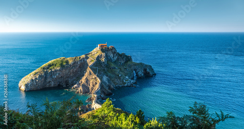 Spain Church Ocean, San Juan de Gaztelugatxe