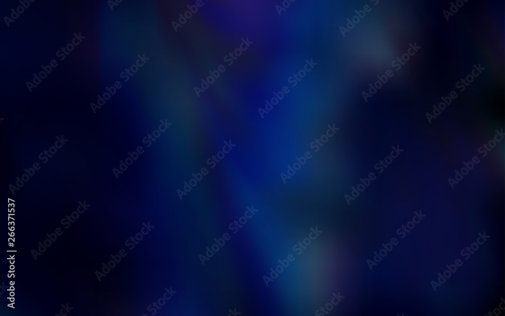 Dark BLUE vector abstract blurred background. Dark BLUE vector abstract blurred background.