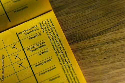 Impfpass Masernimpfung