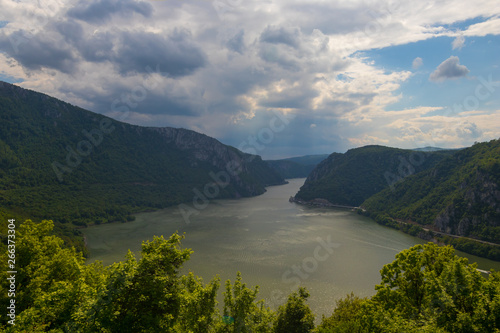 The Danube river in Serbia
