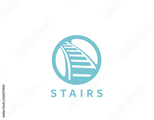 stairs design logo