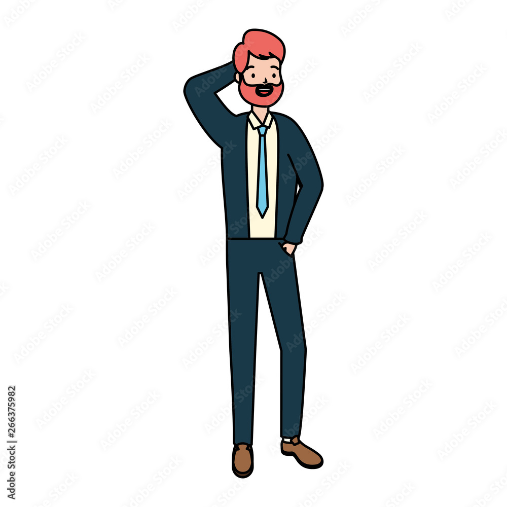 businessman character avatar