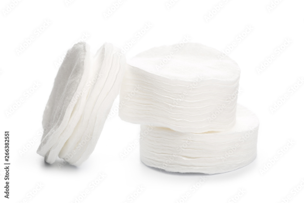 Cotton swabs isolated on a white background Cotton swabs isolated on a white background