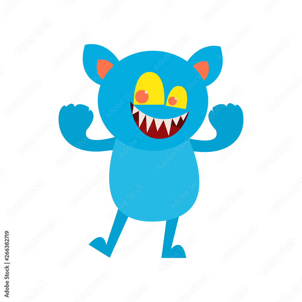 cute monsters on with white backgrounds cute monsters on with white backgrounds