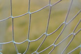 Soccer net play field detail