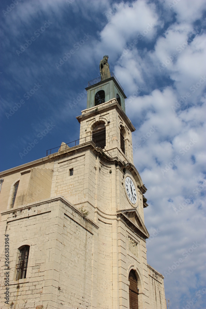 Sète : clocher de l'église Saint-Louis