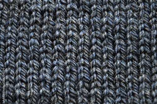 Wallpaper Mural background knitted with blue wool Torontodigital.ca