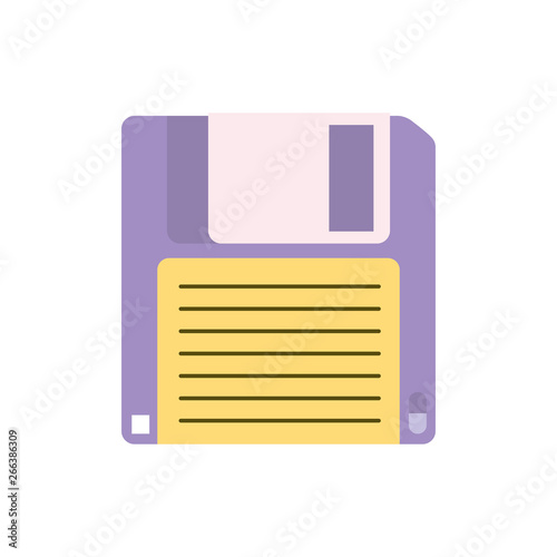 retro floppy disk icon