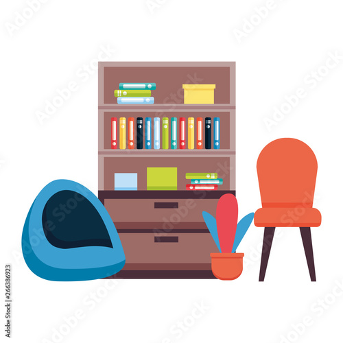 office bookshelf chairs