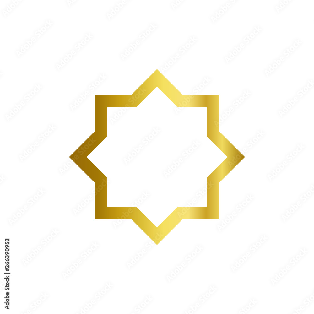 Vector decorative line art frames for design template. Elegant element for design in Eastern style, place for text. Golden outline . Lace illustration for invitations and greeting cards Vector decorative line art frames for design template. Elegant element for design in Eastern style, place for text. Golden outline . Lace illustration for invitations and greeting cards