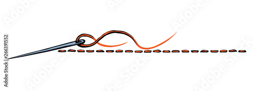 Spool of thread. Vector drawing