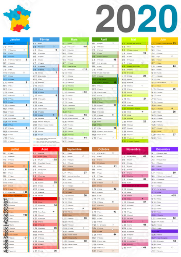 Calendrier 2020