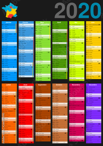 Calendrier 2020