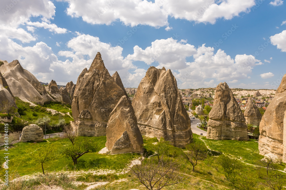 Goreme National Park and the Rock Sites of Cappadocia, volcanic landscape UNESCO World Heritage Site