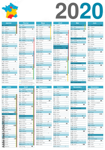 Calendrier 2020