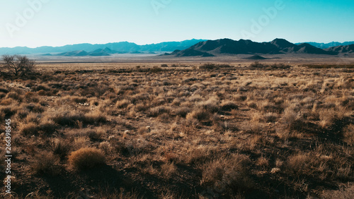 Desolate Arizona desert landscape