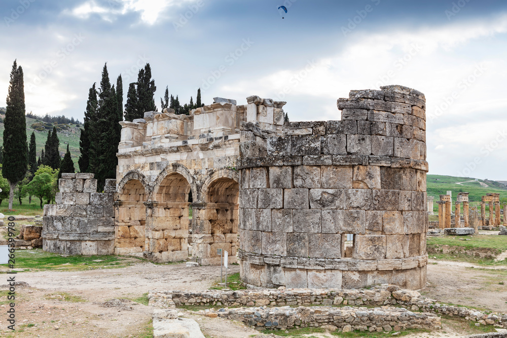 Hierapolis ancient city Pamukkale Turkey