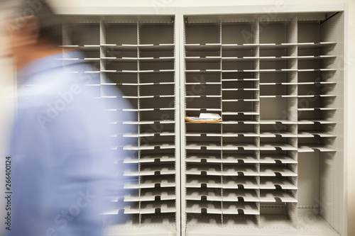 Mail room close up