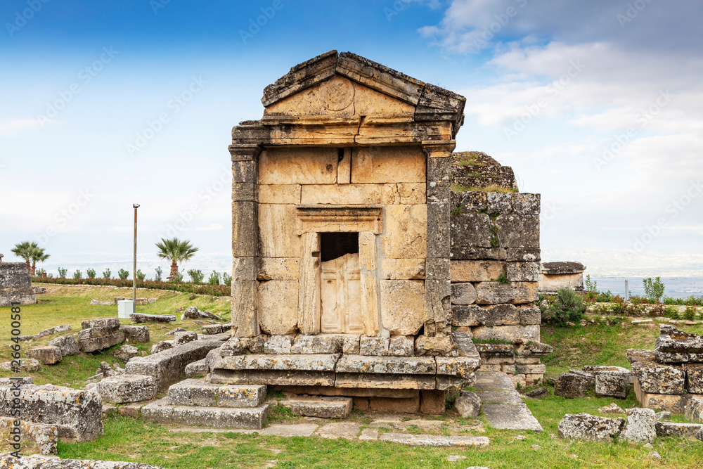 Hierapolis ancient city Pamukkale Turkey