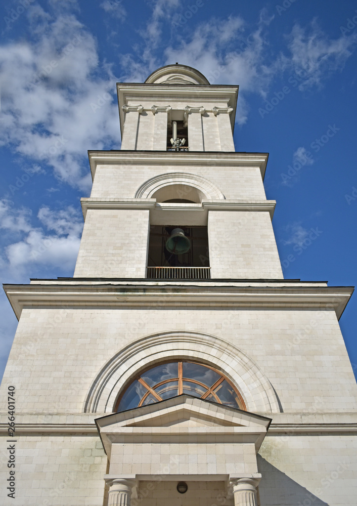 Stock photo bell tower of a church Stock photo bell tower of a church