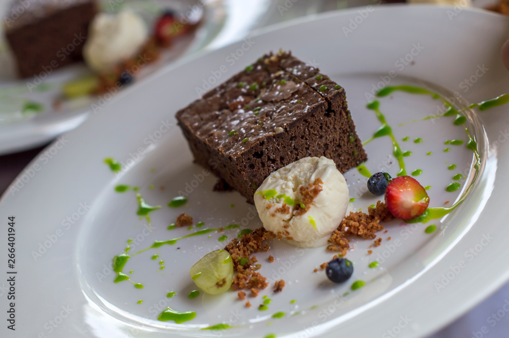 Postre de chocolate Postre de chocolate
