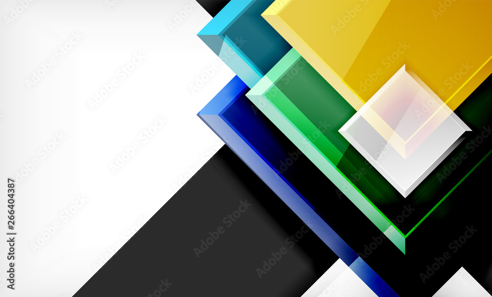 Colorful square and rectangle blocks background Colorful square and rectangle blocks background